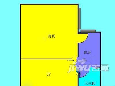 凤江花园3室1厅2卫户型图