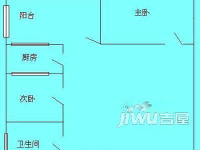 凤江花园3室1厅2卫户型图