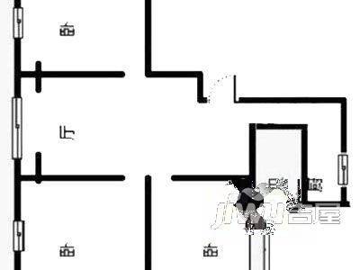 清水苑3室2厅2卫129㎡户型图