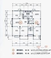 东盛世家4室1厅1卫96.6㎡户型图