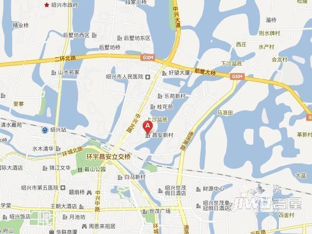昌安新村位置交通图图片
