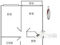 双川小区2室1厅1卫户型图