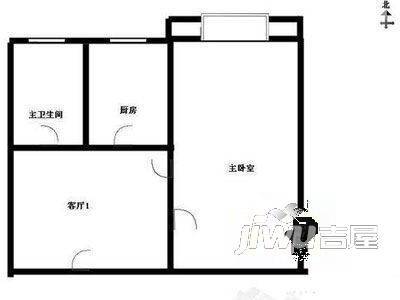 浙纤新村2室1厅2卫户型图