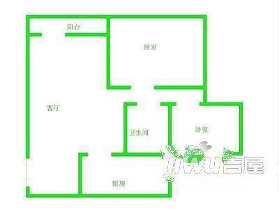 涂山花园4室2厅4卫250.8㎡户型图