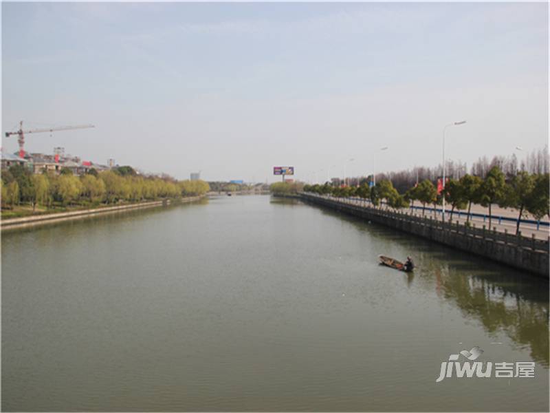 北辰半岛花园实景图图片