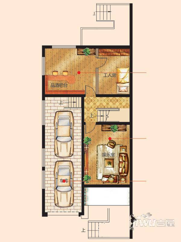 翠谷庄园5室3厅5卫498.9㎡户型图