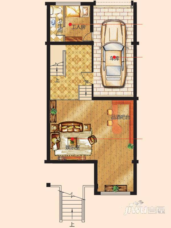 翠谷庄园5室3厅5卫498.9㎡户型图