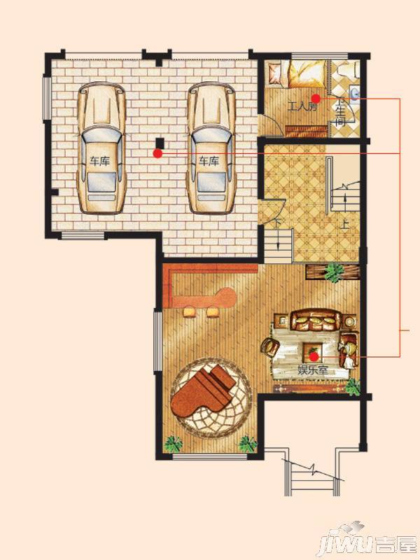 翠谷庄园5室3厅5卫498.9㎡户型图