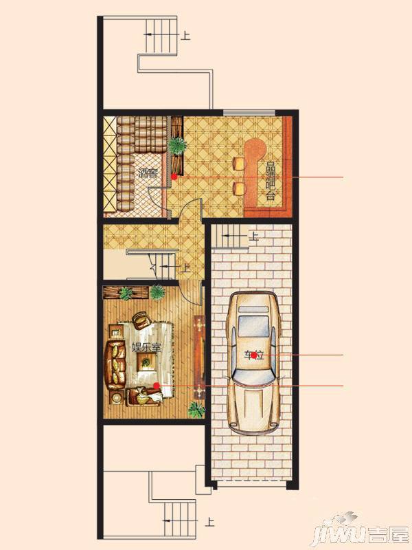 翠谷庄园5室3厅5卫498.9㎡户型图