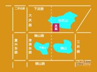 锦绣滨湖位置交通图图片