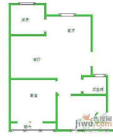 民馨园3室2厅2卫132㎡户型图