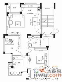 鼓楼花园2室1厅1卫70㎡户型图