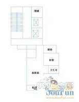 刘场小区2室1厅1卫户型图