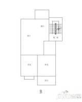 铁刹小区2室2厅1卫92㎡户型图