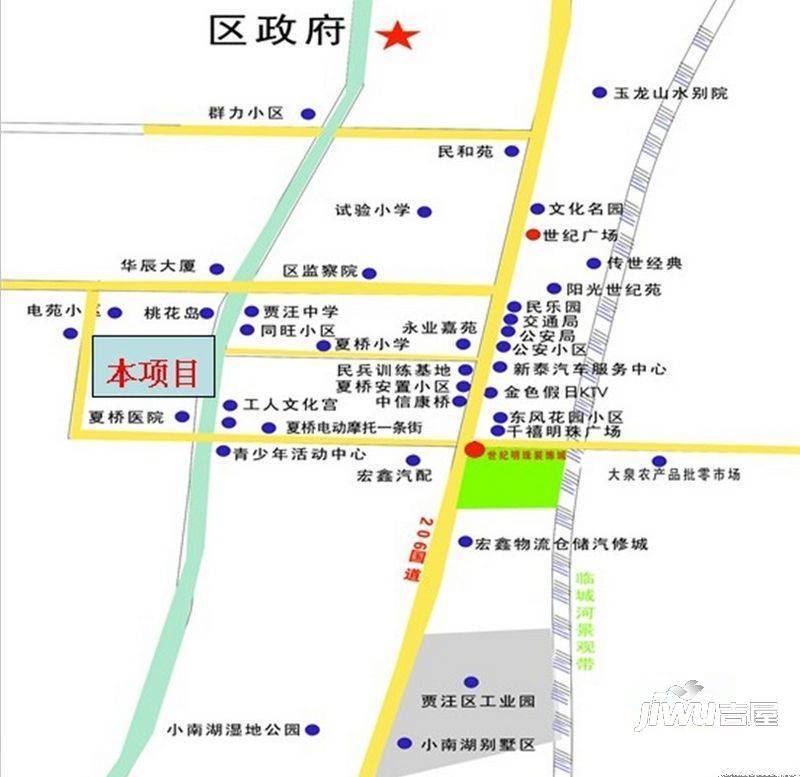 夏桥义乌小商品城位置交通图图片
