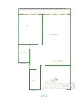 建工小区2室1厅1卫户型图