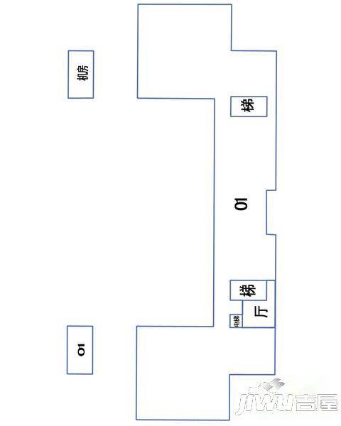 逸山花园5室3厅3卫278㎡户型图