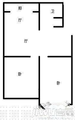 圆梦花园4室2厅1卫131㎡户型图