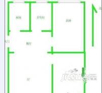 宝恒公寓2室1厅1卫户型图