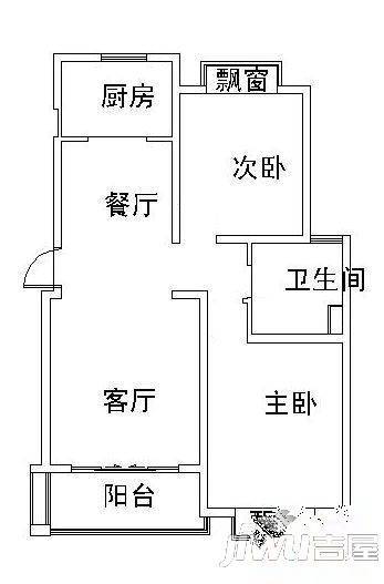 尚东名庭5室2厅2卫140㎡户型图