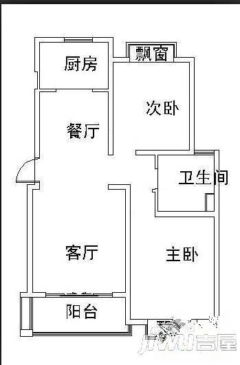 尚东名庭5室2厅2卫140㎡户型图