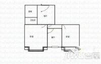 镇河小区2室2厅1卫68㎡户型图