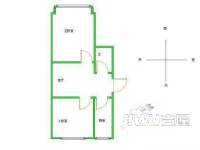 下洪小区2室1厅1卫户型图
