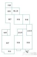 金府家园5室2厅2卫188㎡户型图