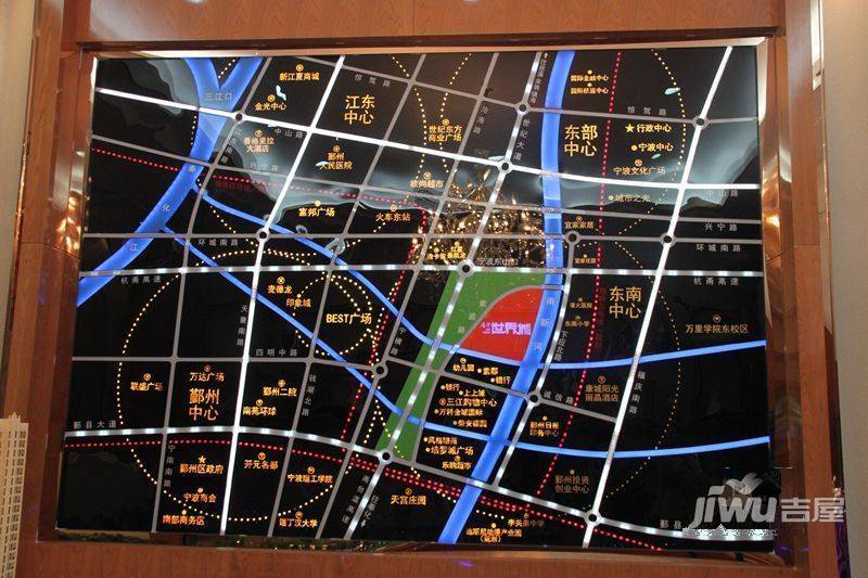 清华世界城位置交通图图片