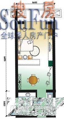 鸿溪花园5室2厅3卫208.9㎡户型图