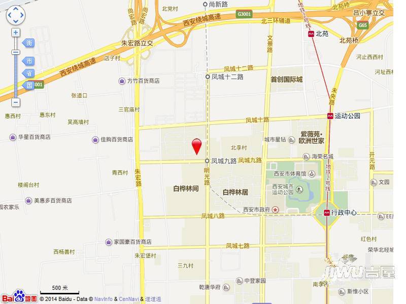 天汉中心位置交通图图片