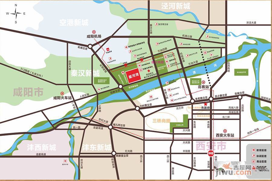 星河湾三期位置交通图