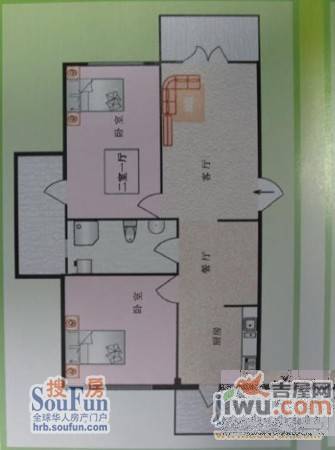 昊天绿色家园3室2厅1卫181.7㎡户型图