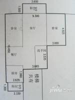 文道雅居2室2厅1卫95㎡户型图