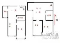 金马大厦3室2厅2卫户型图