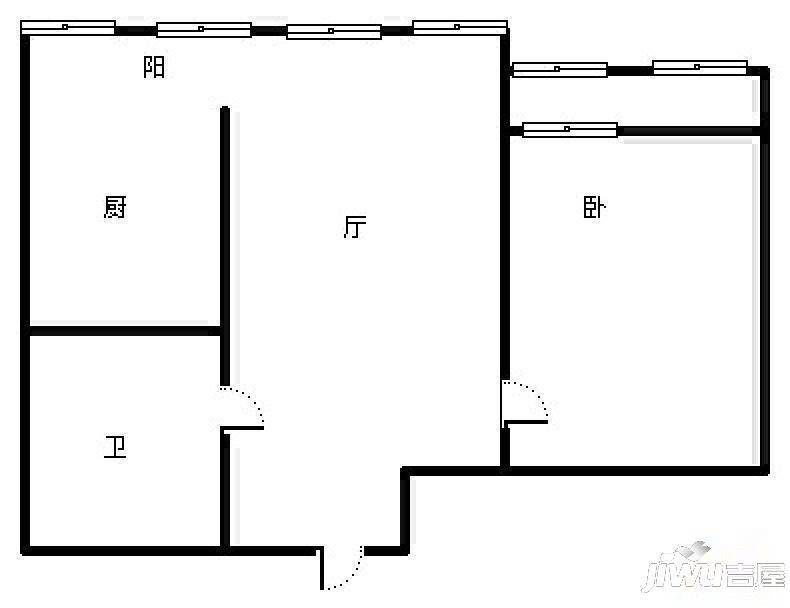 世纪花园3室1厅2卫114.1㎡户型图