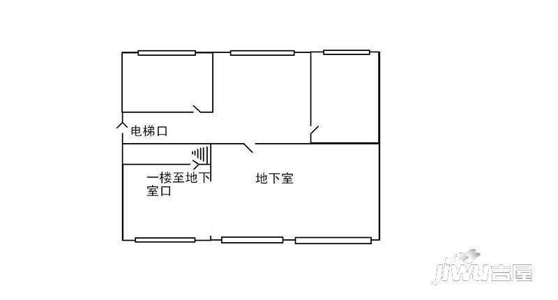 爱建润园3室2厅1卫户型图