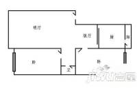 旭锦苑2室1厅1卫102㎡户型图