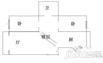 盛世桃园3室1厅2卫户型图