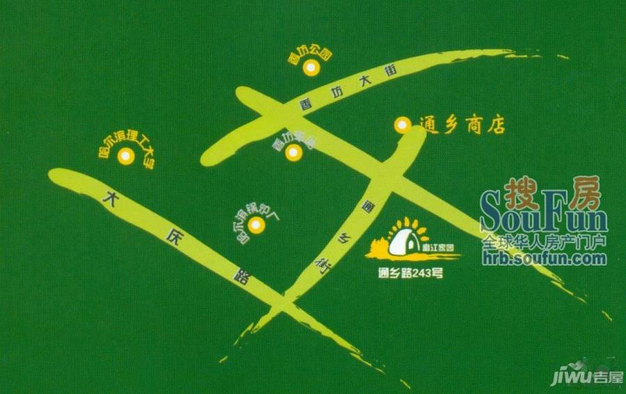 富江家园位置交通图图片