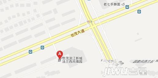 世茂滨江法兰西风情园位置交通图图片