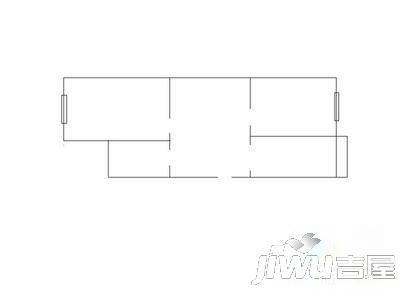 建成家园2室2厅1卫户型图