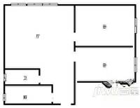 巨兴小区2室1厅1卫户型图