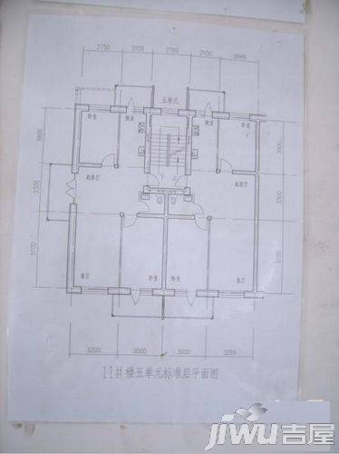 东山聚宝2室1厅1卫户型图