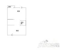 文教小区2室0厅1卫43㎡户型图