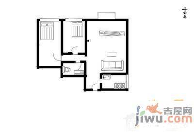 中亨本色2室1厅1卫98㎡户型图