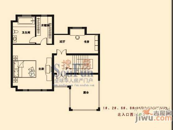 建业森林半岛3期5室3厅1卫360㎡户型图