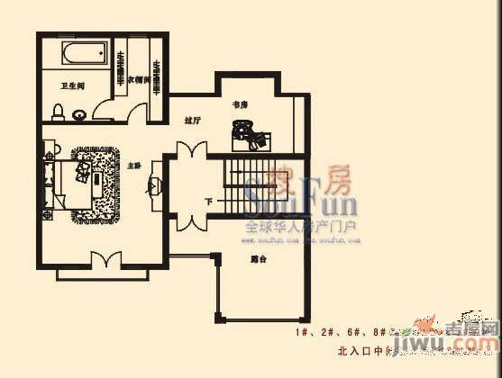 建业森林半岛3期5室3厅1卫360㎡户型图