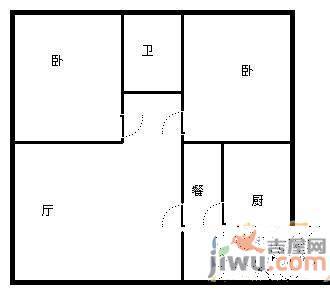 兴东龙腾盛世5室3厅3卫211㎡户型图