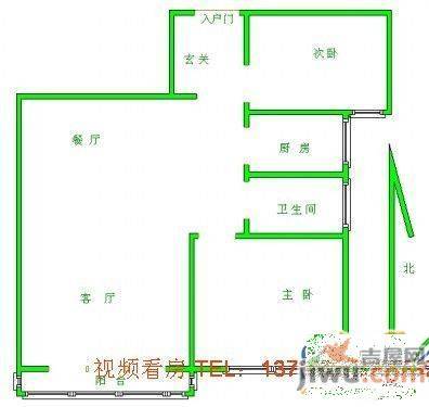 兴东龙腾盛世5室3厅3卫211㎡户型图